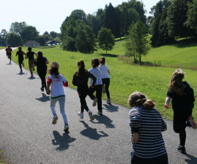 Environ 200 enfants ont participé au cross de l'école Jean-de-La Fontaine, à Flers