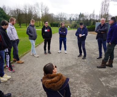 Les élèves de la MFR de Cerisy découvrent la gestion du golf Flers-Le Houlme