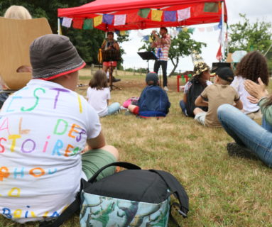 70 enfants des centres de loisirs réunis à Bréel pour le festival des Histoires