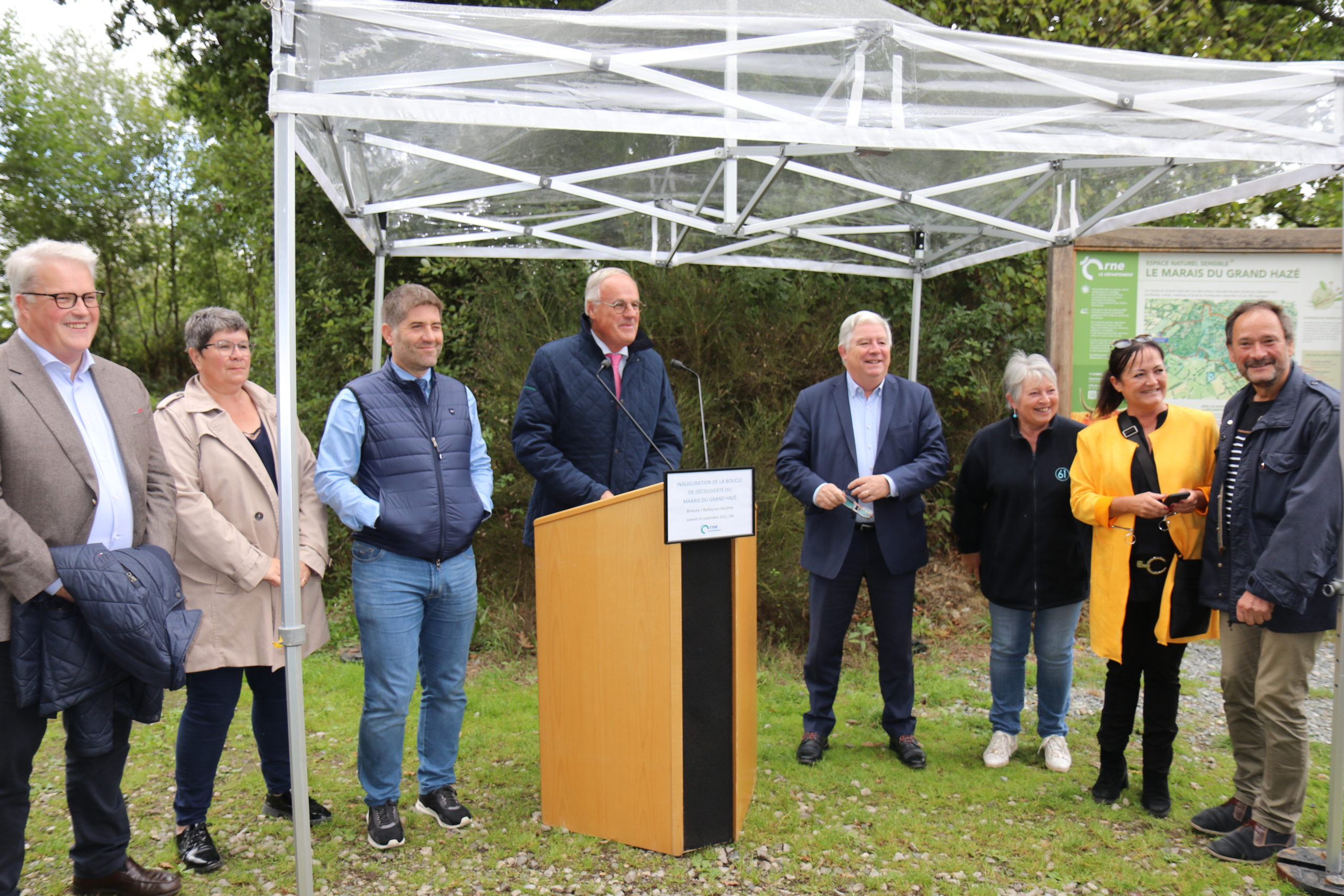 Christophe de Balorre, président du Conseil départemental de l'Orne