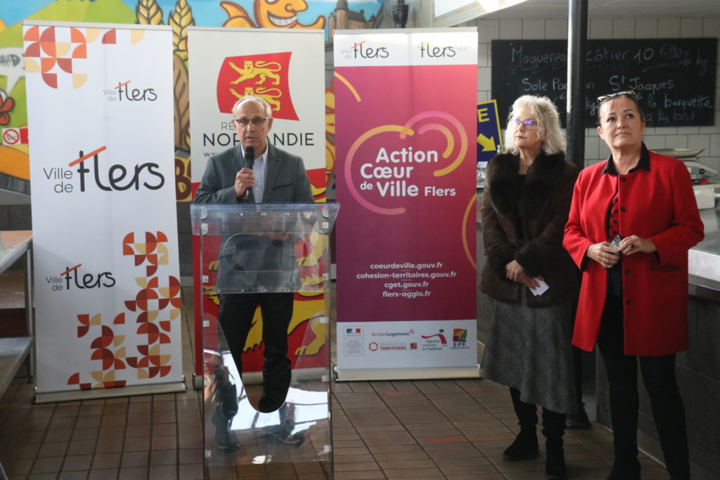 Discours d'inauguration de la halle du marché de Flers rénovée - 24 novembre 2022