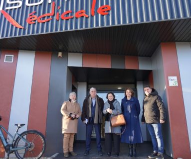 Aménagement d’un cabinet de consultation dans la maison médicale de Briouze et lancement de la télémédecine