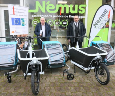 Flers Agglo propose la location de vélos cargos électriques et de remorques enfants