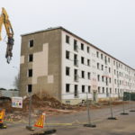 La démolition des Rubis, quartier Saint-Michel, à Flers, a commencé