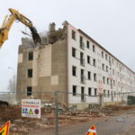 La démolition des Rubis, quartier Saint-Michel, à Flers, a commencé