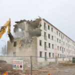 La démolition des Rubis, quartier Saint-Michel, à Flers, a commencé