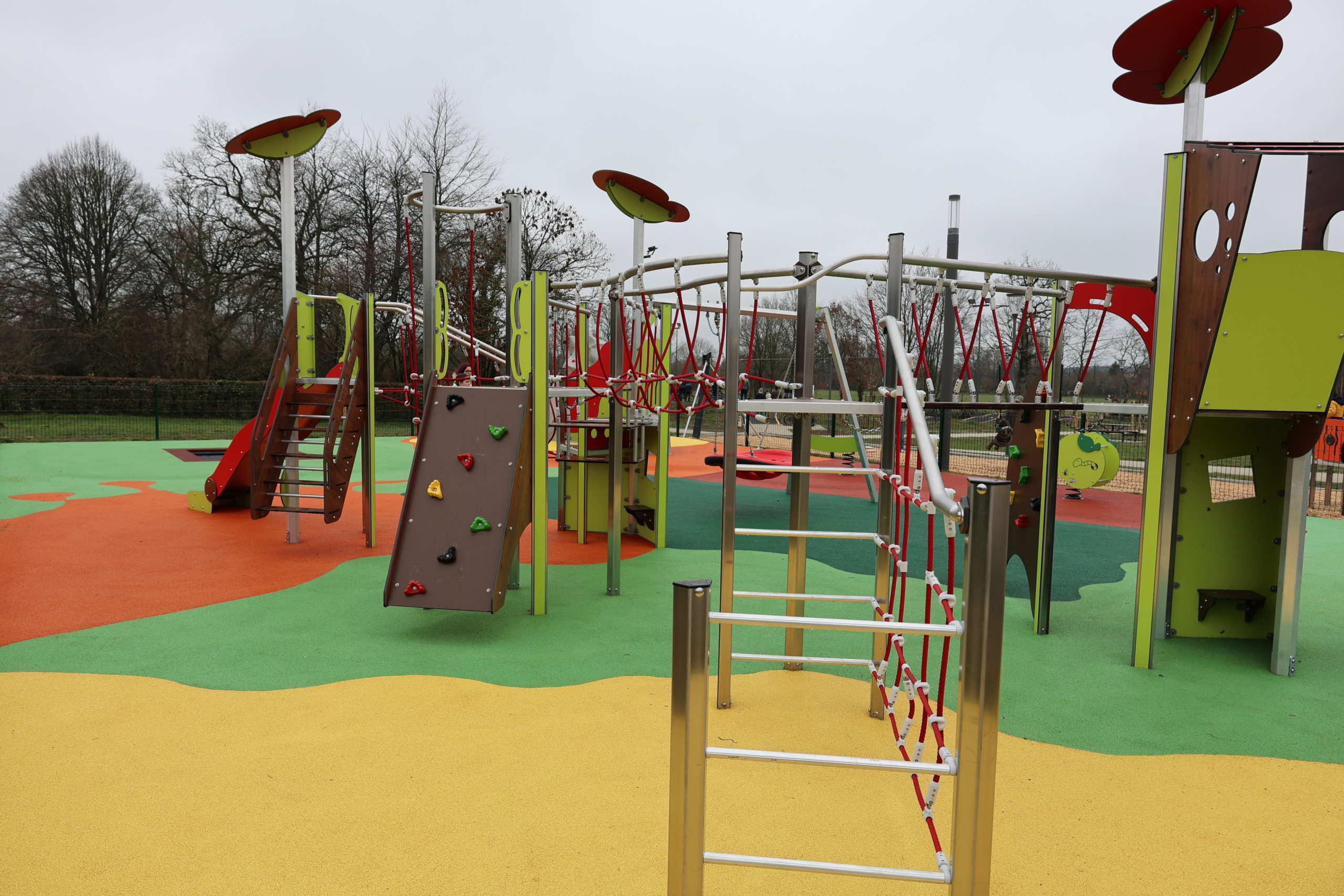 L'aire de jeux pour enfants