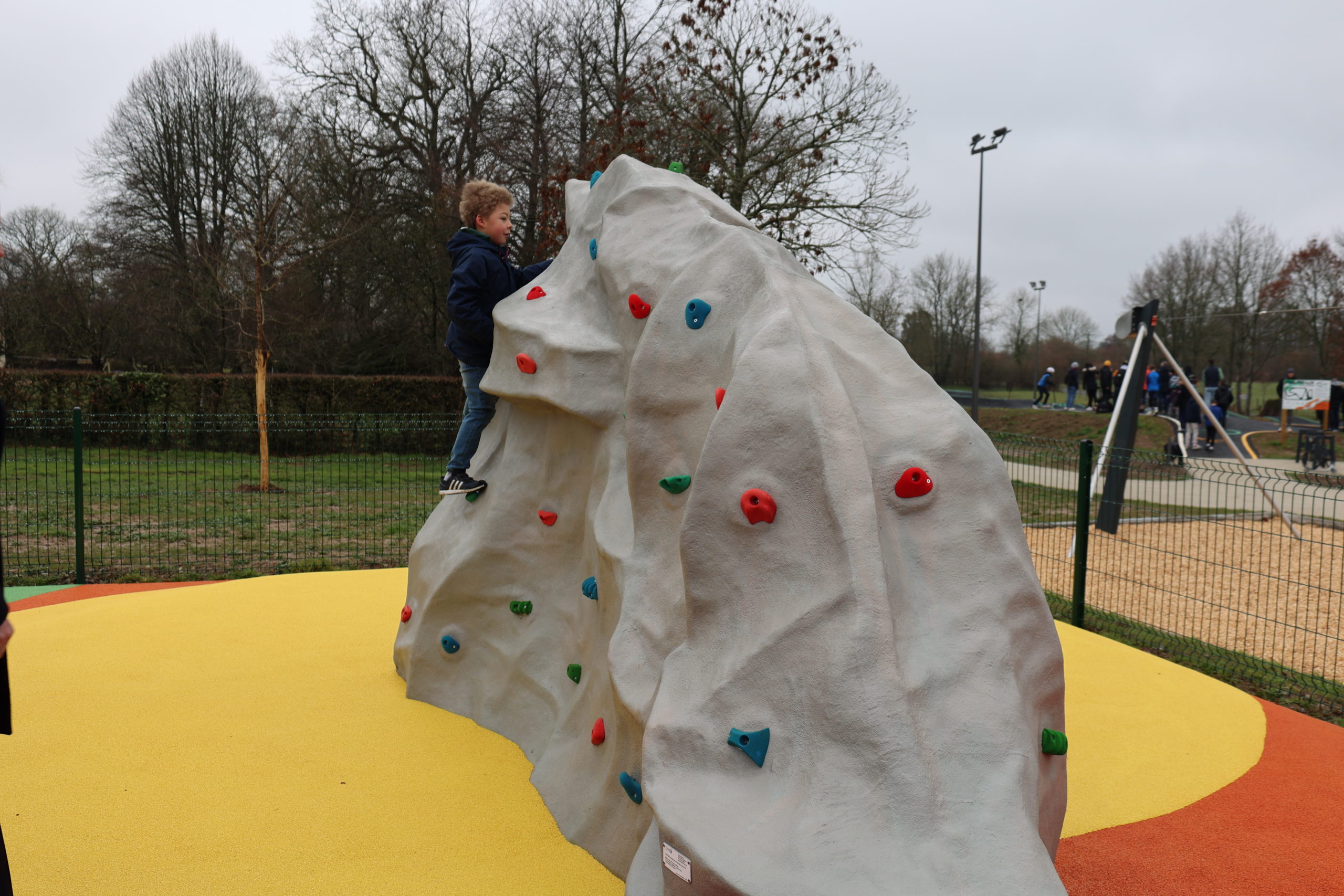 L'aire de jeux pour enfants