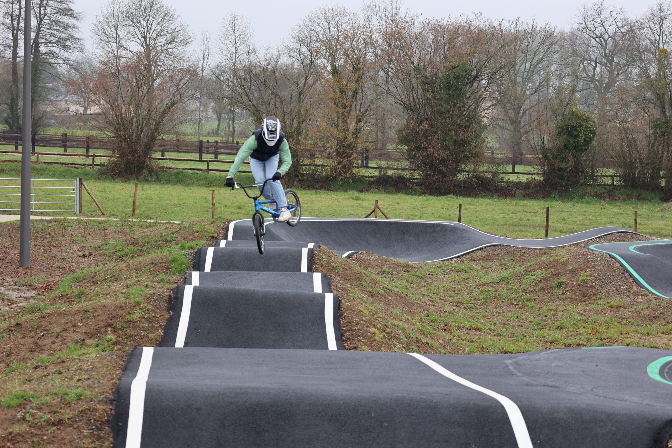 La piste de pump track