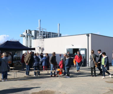 Briouze dispose d'une nouvelle chaufferie bois