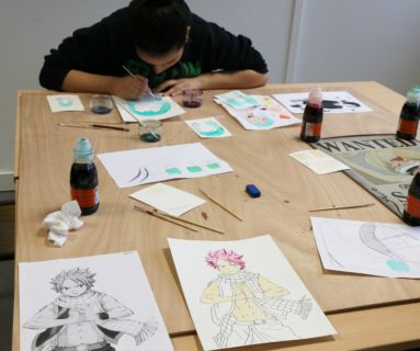 Les maisons d'activités organisent un concours de dessin de manga