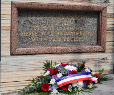 Flers a fêté les 75 ans de sa reconstruction