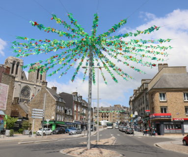 Des décorations et un espace convivialité ont été installés à Flers pour l'été