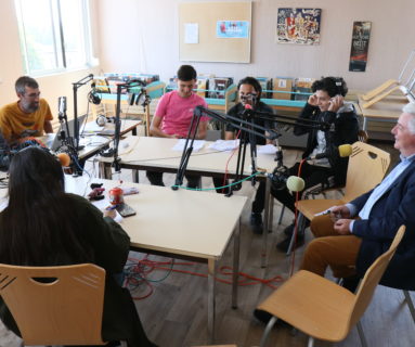 Yves Goasdoué était l'invité de la web radio du lycée Jean-Guéhenno, à Flers
