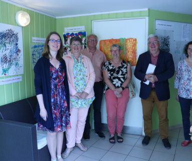 En route vers le bonheur : l'exposition est visible à l'épicerie sociale du CCAS de Flers