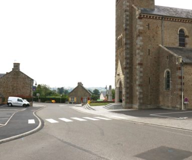 À Montilly-sur-Noireau, les travaux de réaménagement du centre-bourg se terminent