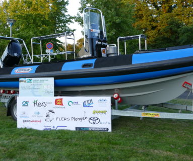 Un nouveau bateau pour le club de plongée de Flers