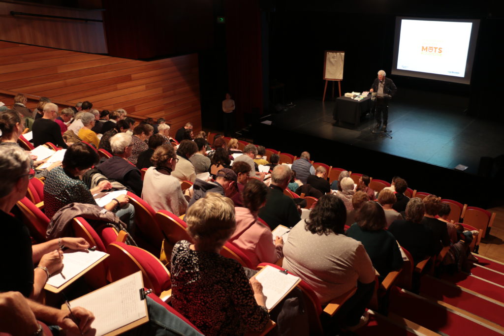 132 personnes ont participé à la 9e édition du concours "N'ayons pas peur des mots" organisé par Flers Agglo samedi 18 novembre 2023 à Flers dans le Centre Madeleine Louaintier.