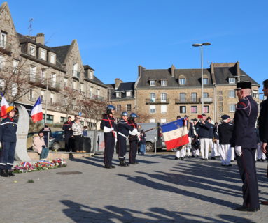 Cérémonie de la Sainte-Barbe à Flers