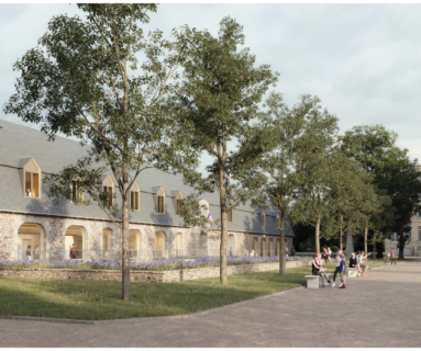 Le projet de la reconstruction de la mairie de Flers