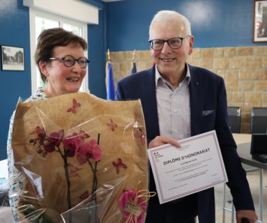 Guy Lange, maire honoraire de Saint-Georges-des-Groseillers