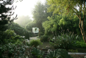 Jardin intérieur à ciel ouvert à Athis-de-l'Orne