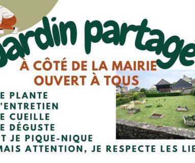Inauguration jardin partagé