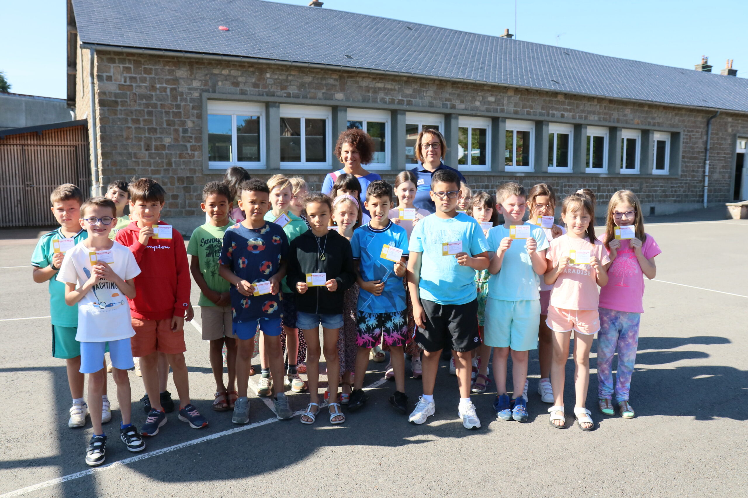 Les CE2 de l'école Sévigné-Paul-Bert.
