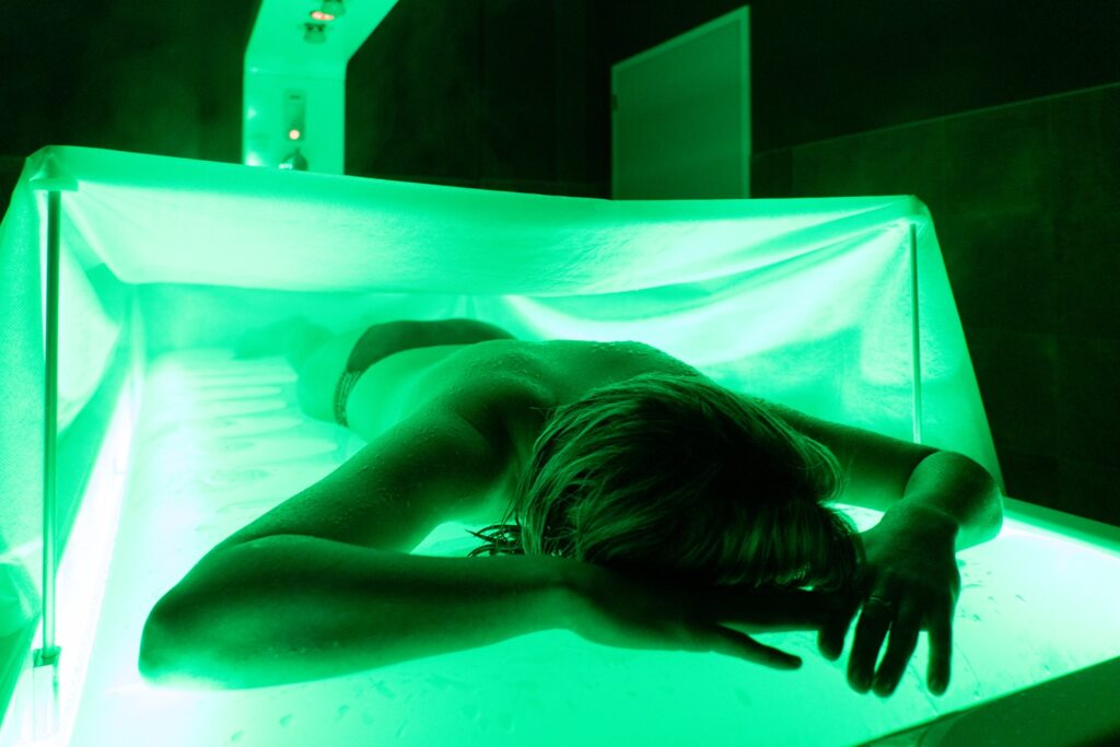 Aemotio spa (diffusion d'eau sur le dos)