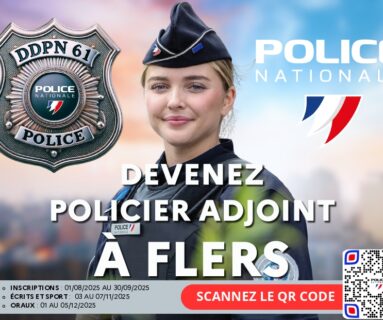 Et si vous deveniez policier adjoint à Flers ?