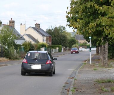 À Flers, deux feux verts récompense route de Ger