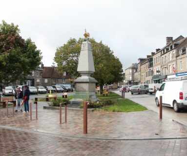Après les travaux, le cœur de bourg d’Athis-de-l'Orne est plus pratique et plus accueillant