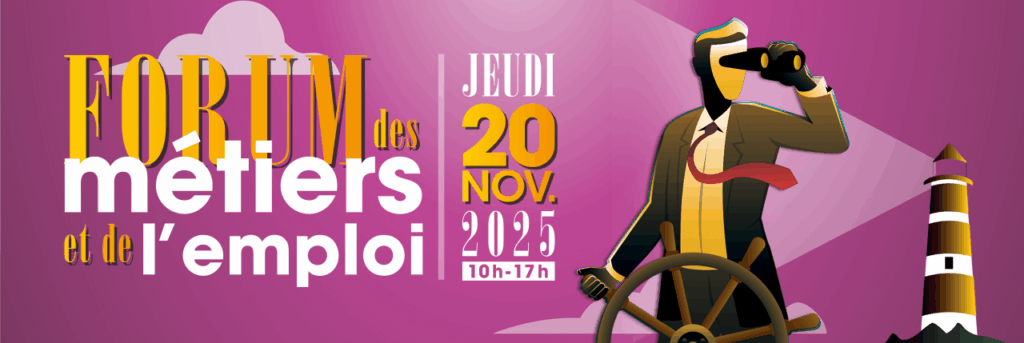 Bannière Forum des métiers 2025