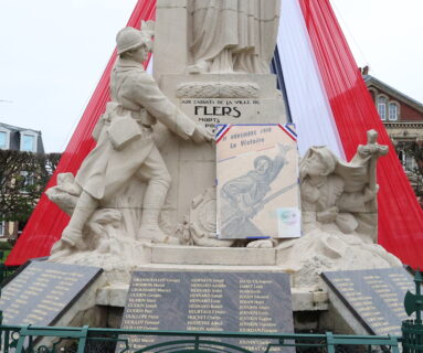 À Flers, de nouvelles plaques pour le monument aux morts