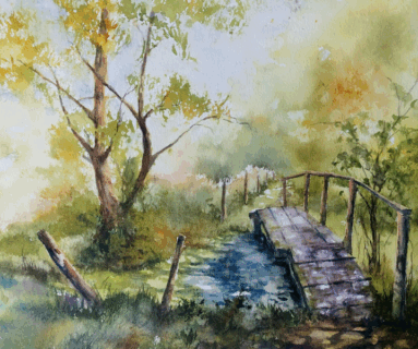 Exposition des aquarelles d'ABBY