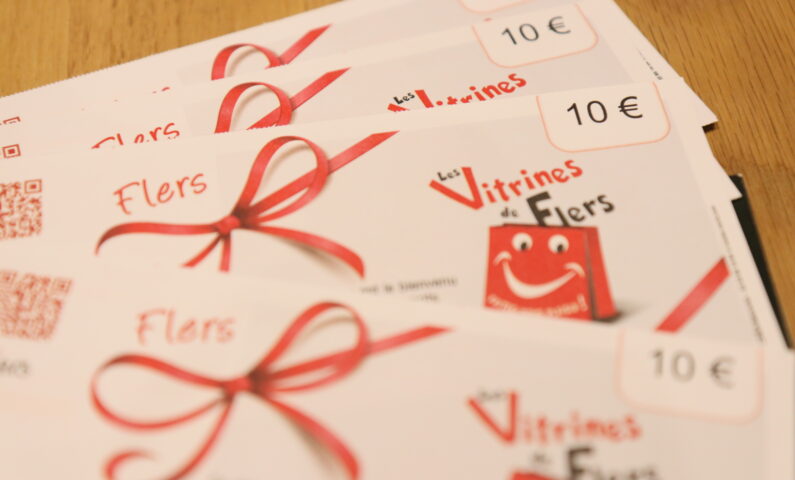 Chèques cadeaux Vitrines de Flers