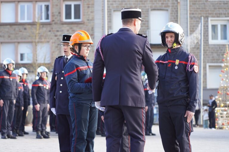Caporal Hubert CROISSANT (médaille d'argent pour ses 20 ans de service).