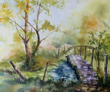 Exposition des aquarelles d'ABBY