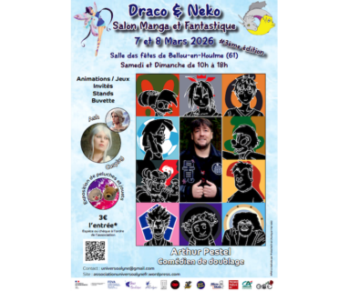 Draco & neko, salon manga fantastique
