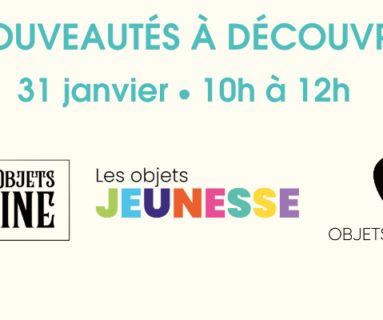 Nouveaux objets à la médiathèque !