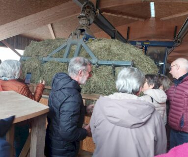 Visite de la ferme du Breuil