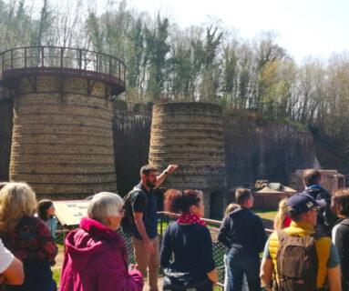 VISITE GUIDÉE · Les Fours de calcination