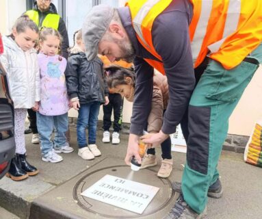 Des enfants sensibilisés aux déchets sauvages