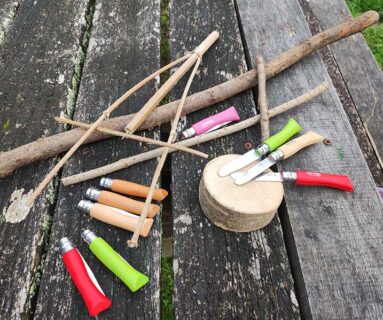 Sortie nature - Couteaux & bouts de bois