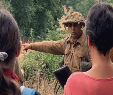 Berjou, été 44 : visite guidée du champ de bataille