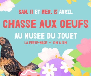 Chasse aux oeufs au Musée du Jouet