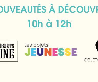 Nouveaux objets à la médiathèque !