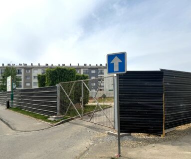 Les travaux de construction de la boulangerie ont commencé, quartier Saint-Michel, à Flers