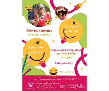 Rire en couleurs - atelier créatif en famille