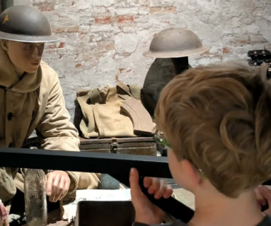Visite guidée du Blackwater Museum 39/45 Berjou
